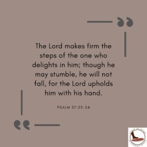 Psalm 37:23-24